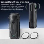 For Insta360 X5 Camera Body Cover Silicone Case with Lens Cover, Silicone Case with Lens Cover – Bild 4