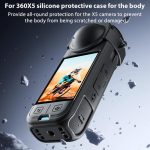 For Insta360 X5 Camera Body Cover Silicone Case with Lens Cover, Silicone Case with Lens Cover – Bild 7