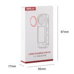 For Insta360 X5 STARTRC Slim Protective Lens Guad PC Lens Cover, Slim PC Lens Cover – Bild 4