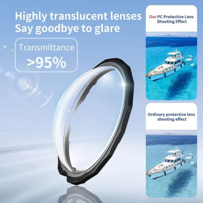 For Insta360 X5 STARTRC Slim Protective Lens Guad PC Lens Cover, Slim PC Lens Cover – Bild 6