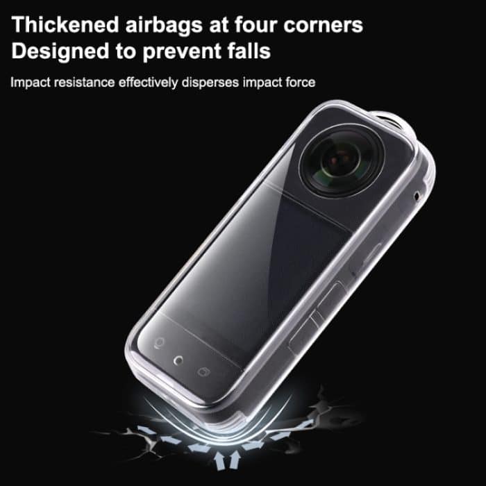 Für Insta360 X3 Hollow Clear TPU Schutzhülle, Hollow Case – Bild 4