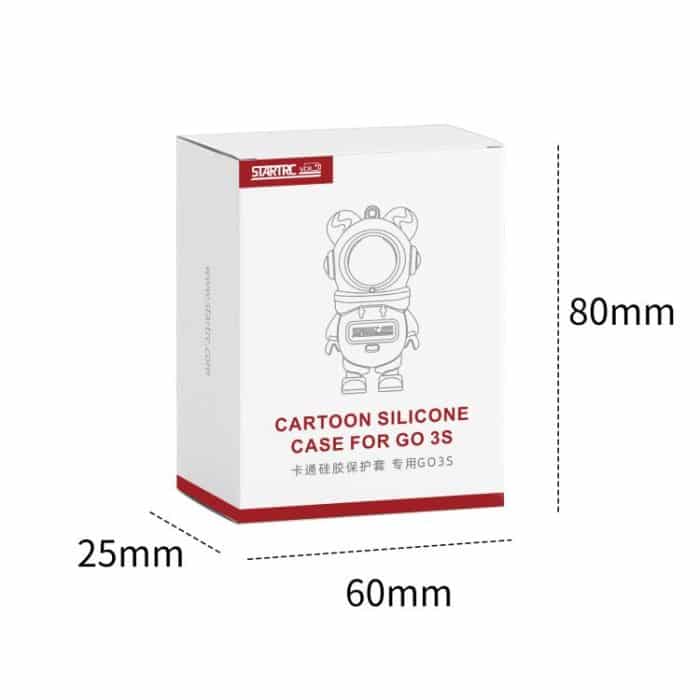 For Insta360 GO 3S STARTRC Cartoon Silicone Protective Case – Bild 4