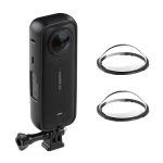 Für Insta360 X4 PC Kunststoff-Schutzrahmen mit PC-Objektivschutz, Frame with PC Lens Cover