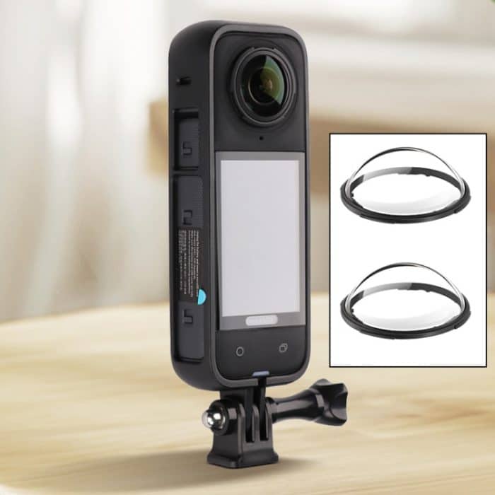Für Insta360 X4 PC Kunststoff-Schutzrahmen mit PC-Objektivschutz, Frame with PC Lens Cover – Bild 2