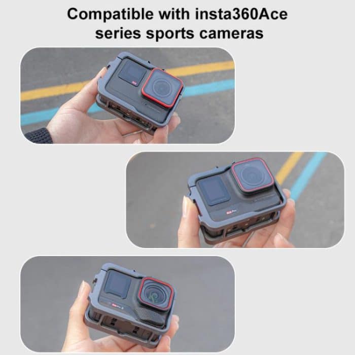 Für Insta360 Ace Pro 2 Metallschutzkäfig-Adapterrahmen – Bild 6