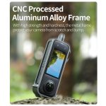 Für Insta360 X4 Sunnylife Metallschutzkäfig-Rig mit Kaltschuhbasen und Stativadapter, Metal Protective Cage – Bild 3