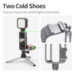 Für Insta360 X4 Sunnylife Metallschutzkäfig-Rig mit Kaltschuhbasen und Stativadapter, Metal Protective Cage – Bild 4