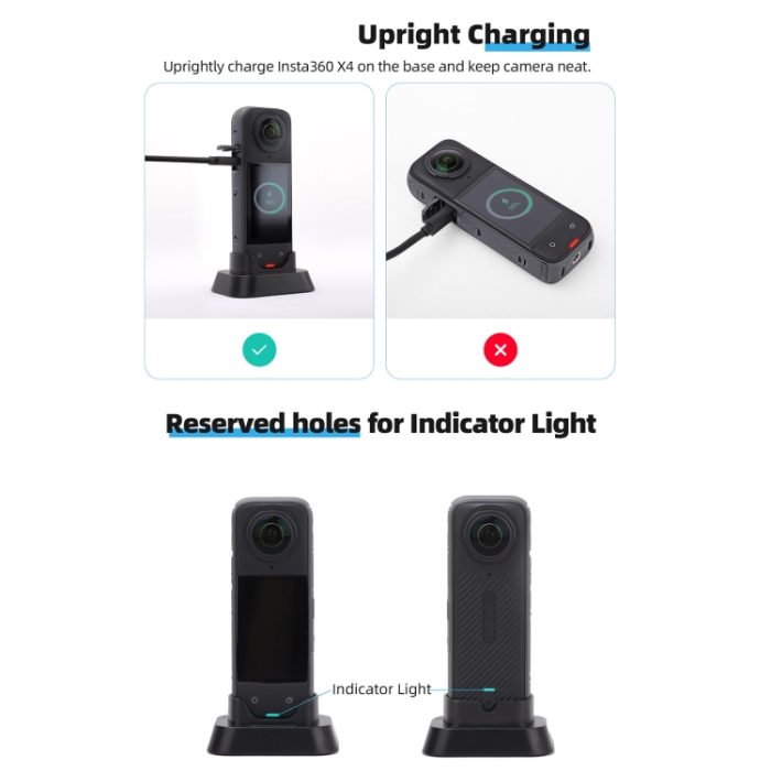 Für Insta360 X4 Sunnylife Desktop-Ständerbasis, Stand Base – Bild 4