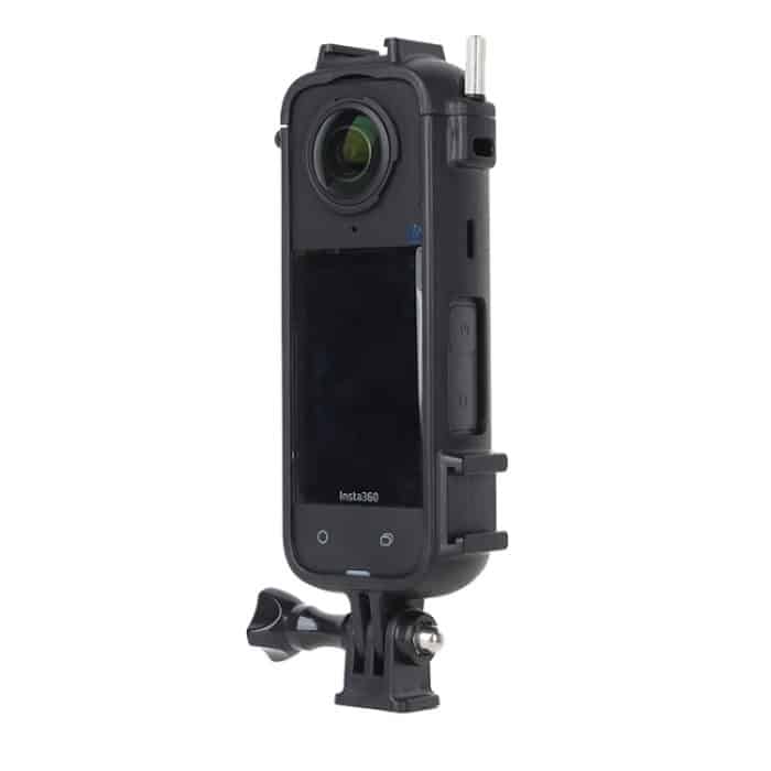 Für Insta360 X4 Cold Shoe ABS-Kunststoff-Schutzrahmen mit Adapterhalterung und Schraube, ABS Frame – Bild 3