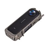 Für Insta360 X4 Metall-Schutzkäfig-Rig-Gehäuserahmen mit erweiterter Kaltschuhbasis und Stativadapter – Bild 5