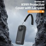 For Insta360 X5 / X4 Sunnylife Integrated Lens Screen Protective Cover Camera Case with Strap – Bild 3