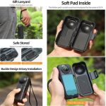 For Insta360 X5 / X4 Sunnylife Integrated Lens Screen Protective Cover Camera Case with Strap – Bild 6