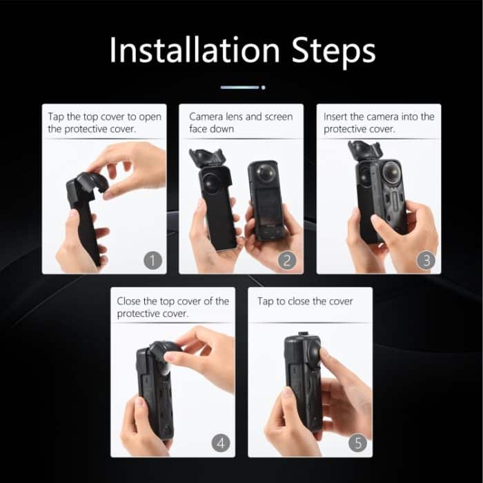 Für Insta360 X4 Bildschirmobjektiv-Schutzabdeckung, For Insta360 X4 – Bild 15