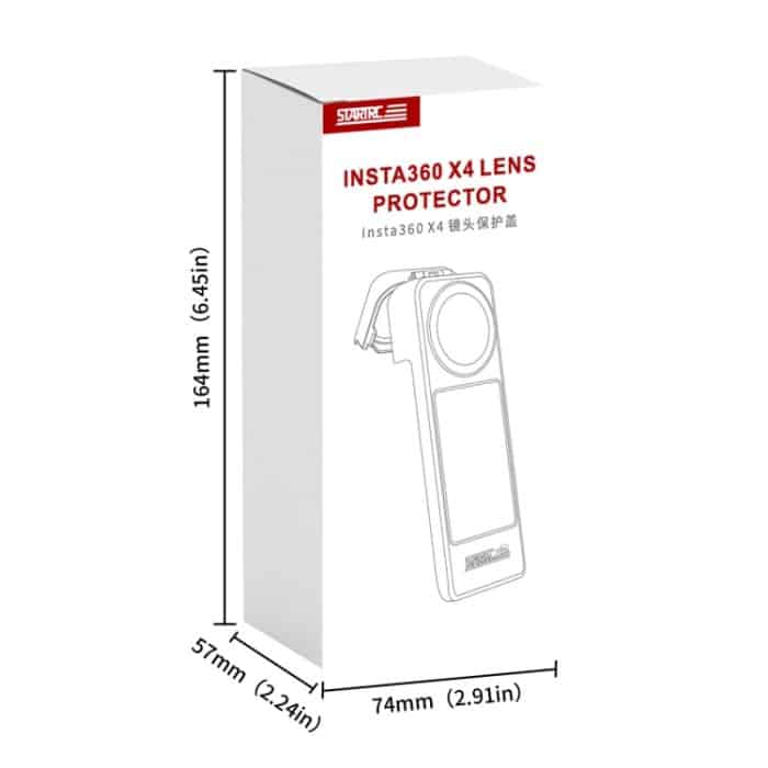 Für Insta360 X4 Bildschirmobjektiv-Schutzabdeckung, For Insta360 X4 – Bild 4