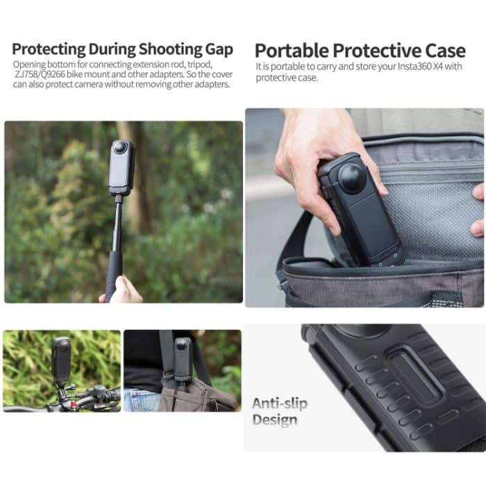 Für Insta360 X4 Sunnylife integrierte Objektiv-Bildschirmschutzabdeckung, Lens Screen Protective Cover – Bild 7