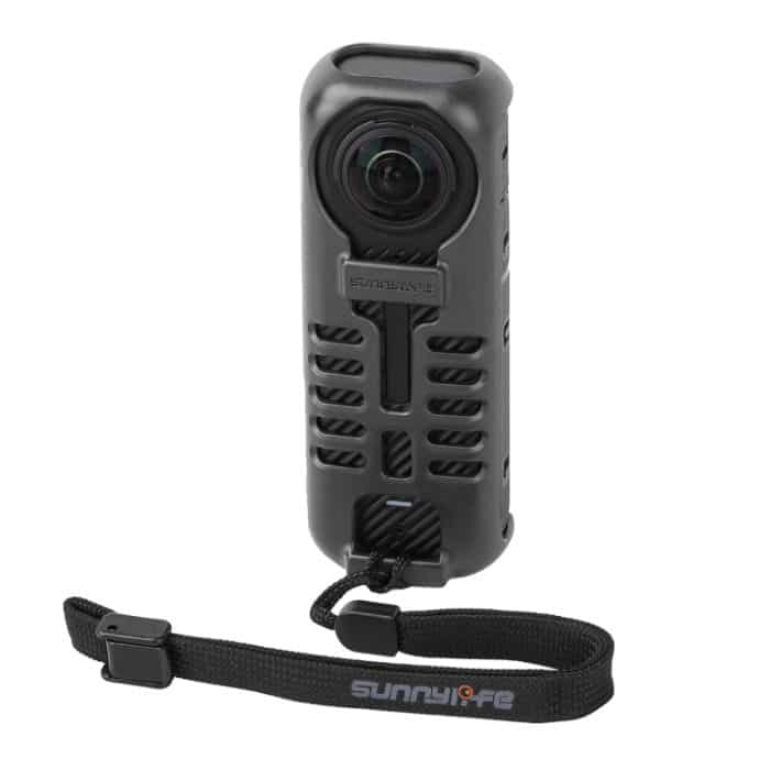 Für Insta360 X4 Sunnylife Graphene Case Schutzhülle mit hoher Wärmeleitfähigkeit und Handschlaufe, Graphene Case – Bild 1