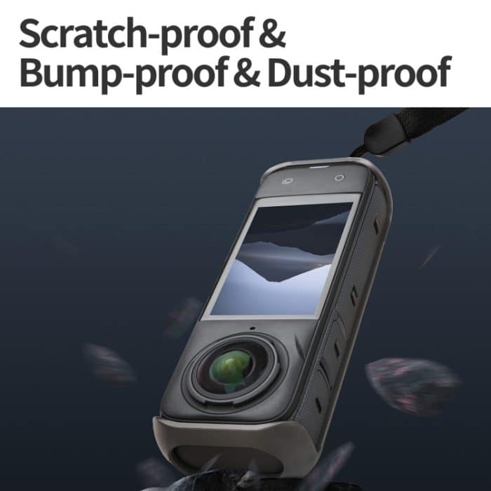 Für Insta360 X4 Sunnylife Graphene Case Schutzhülle mit hoher Wärmeleitfähigkeit und Handschlaufe, Graphene Case – Bild 5