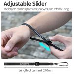 Für Insta360 X4 Sunnylife Graphene Case Schutzhülle mit hoher Wärmeleitfähigkeit und Handschlaufe, Graphene Case – Bild 10