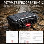 Für Insta360 X4 STARTRC Wasserdichte EVA ABS Dual-layer Koffer Lagerung Box, For Insta360 X4 Diving Version – Bild 4