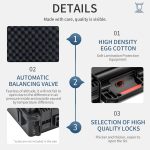 Für Insta360 X4 STARTRC Wasserdichte EVA ABS Dual-layer Koffer Lagerung Box, For Insta360 X4 Diving Version – Bild 6