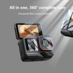 Für Insta360 Ace Pro 2 STARTRC 2 Sets 3 in 1 Hinten & Front Bildschirm + Objektiv Gehärtetem Glas Film – Bild 6