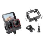 Für Insta360 Ace / Ace Pro PC-Käfig-Erweiterungsadapterrahmen mit zwei Kaltschuhbasen – Bild 2