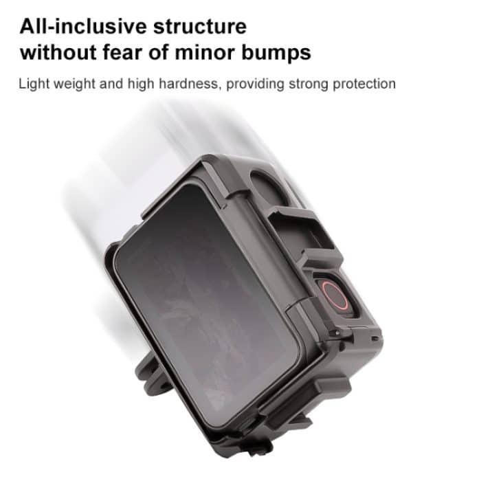 Für Insta360 Ace / Ace Pro PC-Käfig-Erweiterungsadapterrahmen mit zwei Kaltschuhbasen – Bild 6