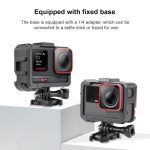 Für Insta360 Ace / Ace Pro PC-Käfig-Erweiterungsadapterrahmen mit zwei Kaltschuhbasen – Bild 7