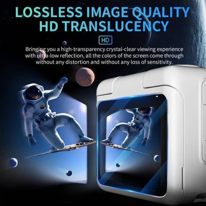 Für Insta360 GO 3S STARTRC 2 in 1 2 Stück Bildschirmfolie aus gehärtetem Glas und 2 Stück TPU-Linsenfolie – Bild 3