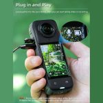 Für Insta360 X4 Sunnylife Lavalier Clip Typ-C Aufnahmemikrofon, For Insta360 X4 – Bild 3