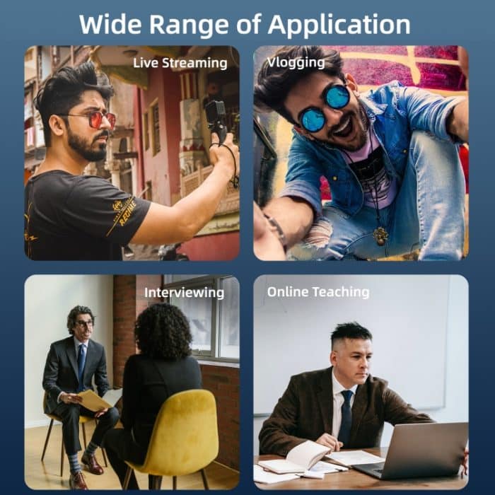 Für Insta360 X4 Sunnylife Lavalier Clip Typ-C Aufnahmemikrofon, For Insta360 X4 – Bild 8