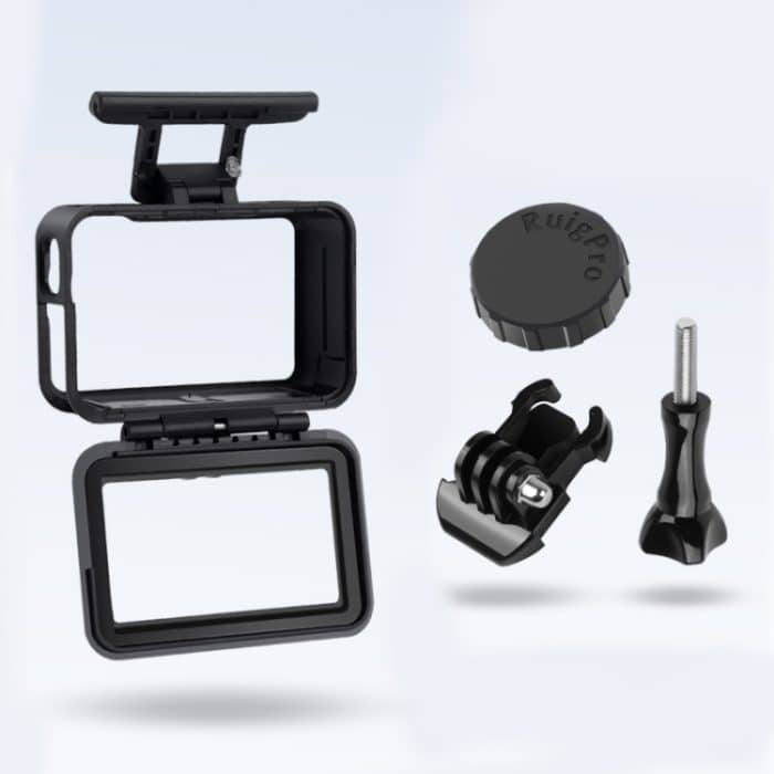 Sportkamera PC + ABS Stoßfeste Schutzhülle für DJI Osmo Action – Bild 4