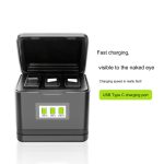 Für Insta360 Ace Pro Tri-Batterie Lade Box Batterie Lagerung Fall – Bild 4