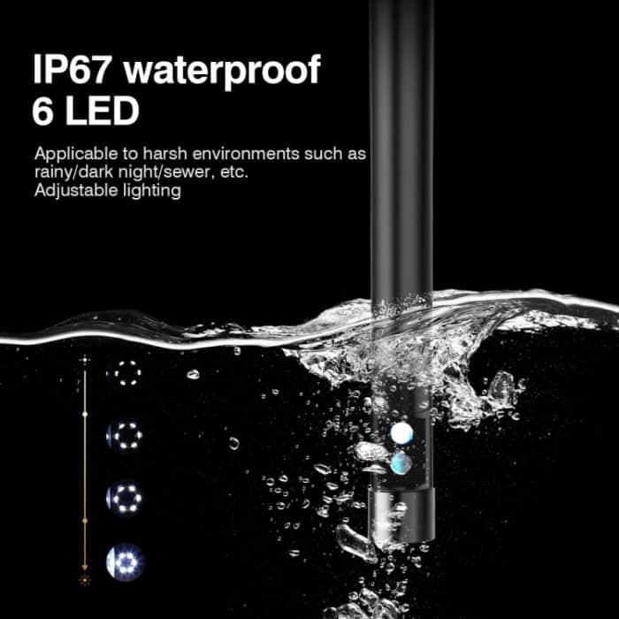 2,0 Mio. Pixel Dual Lens Industrial Digital-Endoskop mit 4,5-Zoll-IPS-Bildschirm – Bild 7