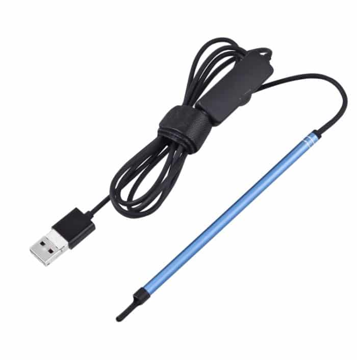 2-in-1 USB HD Visual Earwax Clean Tool Endoskop-Endoskop mit LED-Leuchten und WLAN, Kabellänge: 2 m – Bild 4