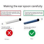 I98 1,3 Millionen HD Visual Earwax Clean Tool Endoskop-Endoskop mit 6 LEDs, Linsendurchmesser: 5,5 mm – Bild 6