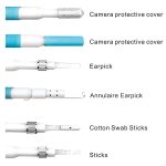 I98 1,3 Millionen HD Visual Endwope Clean Tool Endoskop Endoskop mit 6 LEDs, Linsendurchmesser: 5,5 mm – Bild 3