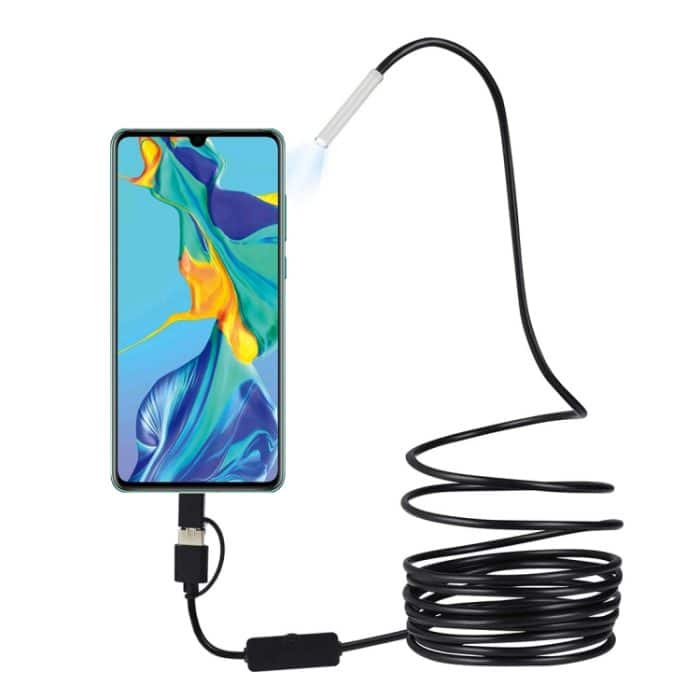 inskam107 3,9 mm 3-in-1-HD-wasserdichte Industrie-Digital-Endoskop-Inspektionskamera, Länge: 1 m flexibles Kabel, 1m Flexible Cable – Bild 1