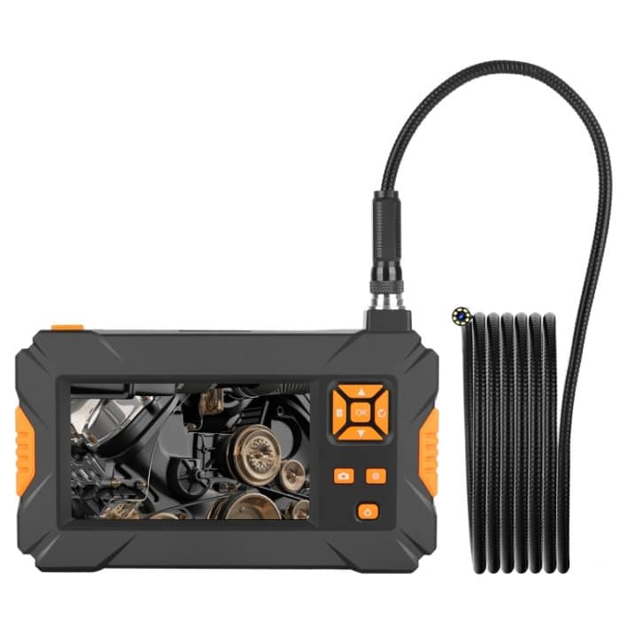 P30 8 mm IP67 Wasserdichtes tragbares 4,3-Zoll-HD-Endoskop mit Schlangenrohr Industrie-Endoskop, Kabellänge: 3 m – Bild 1