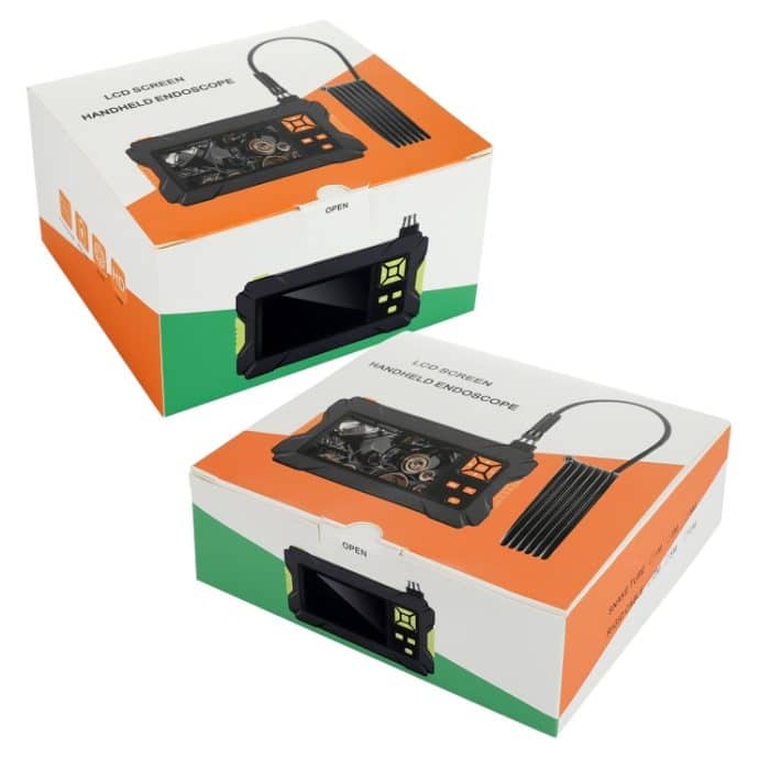 P30 8 mm IP67 Wasserdichtes tragbares 4,3-Zoll-HD-Endoskop mit Schlangenrohr Industrie-Endoskop, Kabellänge: 3 m – Bild 13