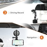 Saugnapfbacken Flex-Klemmhalterung für GoPro Hero11 Black / HERO10 Black /9 Black / HERO8 Black /7/6/5/5 Session /4 Session /4/3+ /3/2/1, DJI Osmo Action, Xiaoyi und andereActionkameras, Jaws Flex Clamp – Bild 6