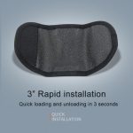 RUIGPRO Klettverschluss Rucksack Rec-Mounts Clip Klemmhalterung mit Schraube für GoPro HERO9 Black / HERO8 Black /7/6/5/5 Session /4 Session /4/3+ /3/2/1, DJI Osmo Action, Xiaoyiund andere Actionkameras, Hook and Loop Fastener Clip – Bild 7