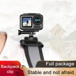 RUIGPRO Klettverschluss Rucksack Rec-Mounts Clip Klemmhalterung mit Schraube für GoPro HERO9 Black / HERO8 Black /7/6/5/5 Session /4 Session /4/3+ /3/2/1, DJI Osmo Action, Xiaoyiund andere Actionkameras, Hook and Loop Fastener Clip – Bild 10
