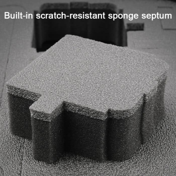 RUIGPRO stoßfeste, wasserdichte, tragbare Kofferbox für DJI Osmo Action, Größe: 33,5 cm x 22,7 cm x 6,3 cm, Large – Bild 9