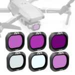 JSR Drone 6 in 1 UV + CPL + ND4 + ND8 + ND16 + ND32 Objektivfilter für DJI MAVIC 2 Pro