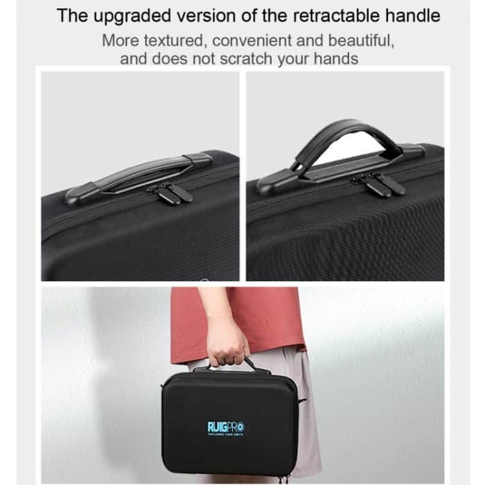 RUIGPRO für DJI Mavic Air 2 Tragbare EVA-Schulter-Aufbewahrungstasche, Schutzhülle – Bild 11