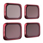 PGGYTECH P-16B-062 4 IN 1 ND8 + ND16 + ND32 + ND64 Objektivfilterkits für DJI AIR 2S