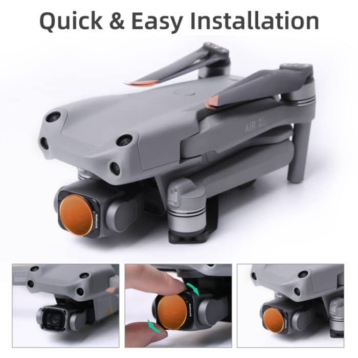 Sunnylife A2S-FI9344 CPL-Objektivfilter für DJI AIR 2S – Bild 7