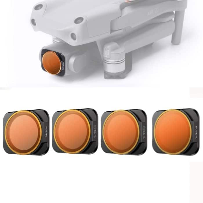 Sunnylife A2S-FI9346 4 in 1 nd8pl ++ nd16pl + nd32pl + nd64pl Objektivfilter für DJI AIR 2S – Bild 1