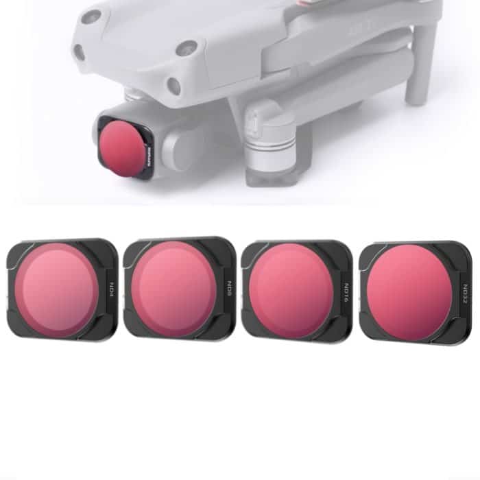 Sunnylife A2S-FI9347 4 in 1 ND4 + ND8 + ND16 + ND32-Objektivfilter für DJI AIR 2S – Bild 1